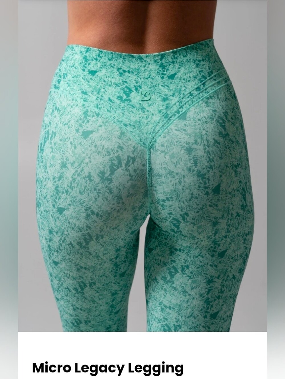 2 Pair New BuffBunny Legacy Leggings Fresh & Essential Print Large - Picture 3 of 16